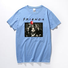 Load image into Gallery viewer, Horror Friends Pennywise Michael Myers Jason Voorhees Halloween Men T-Shirt