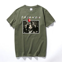 Load image into Gallery viewer, Horror Friends Pennywise Michael Myers Jason Voorhees Halloween Men T-Shirt