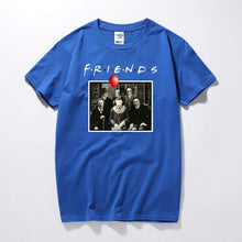 Load image into Gallery viewer, Horror Friends Pennywise Michael Myers Jason Voorhees Halloween Men T-Shirt