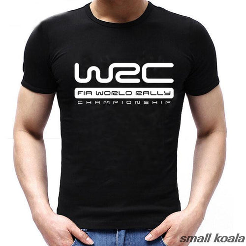 2017 New Logo Print T Shirt European and American World Rally